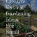 vertical gardening ideas for small spaces