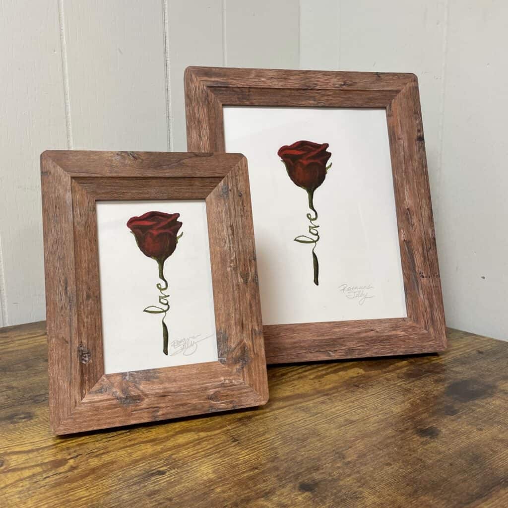 love rose flowers of the spirit