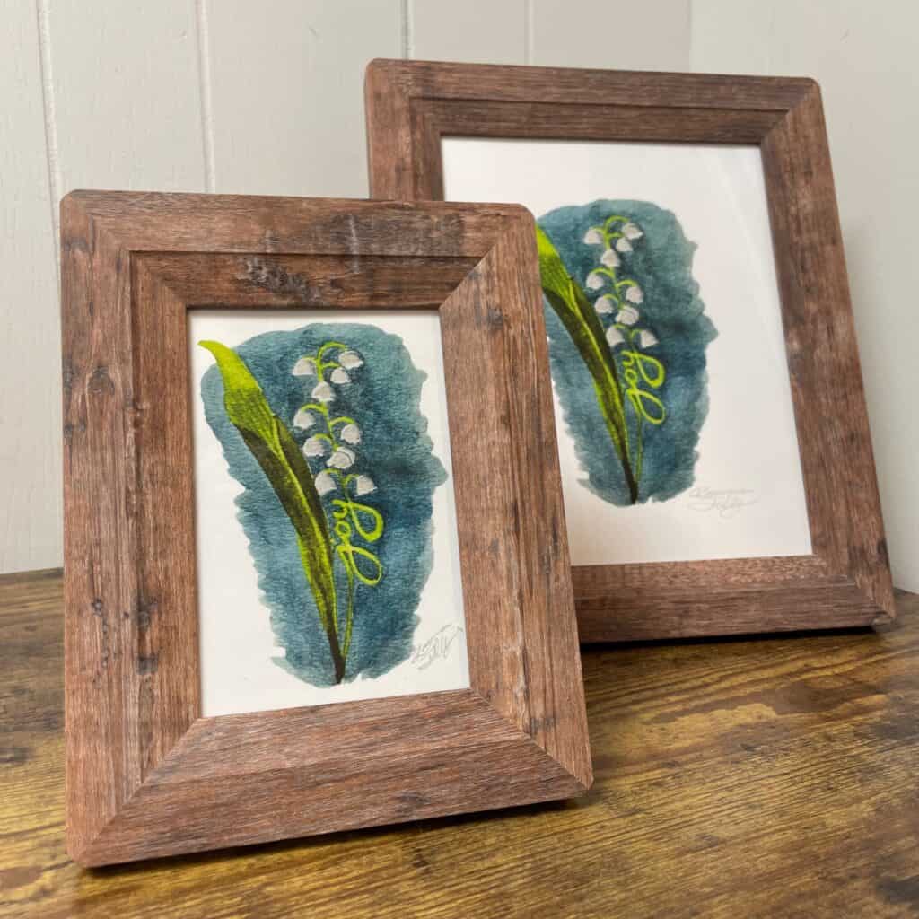 joy lily of the valley flowers of the spirit