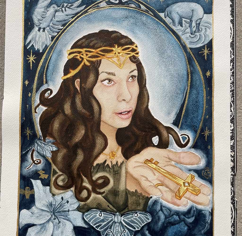 self portrait to share my story from homeless to artist. God saved my life!