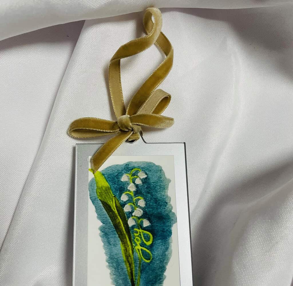 joy lily of the valley ornaments