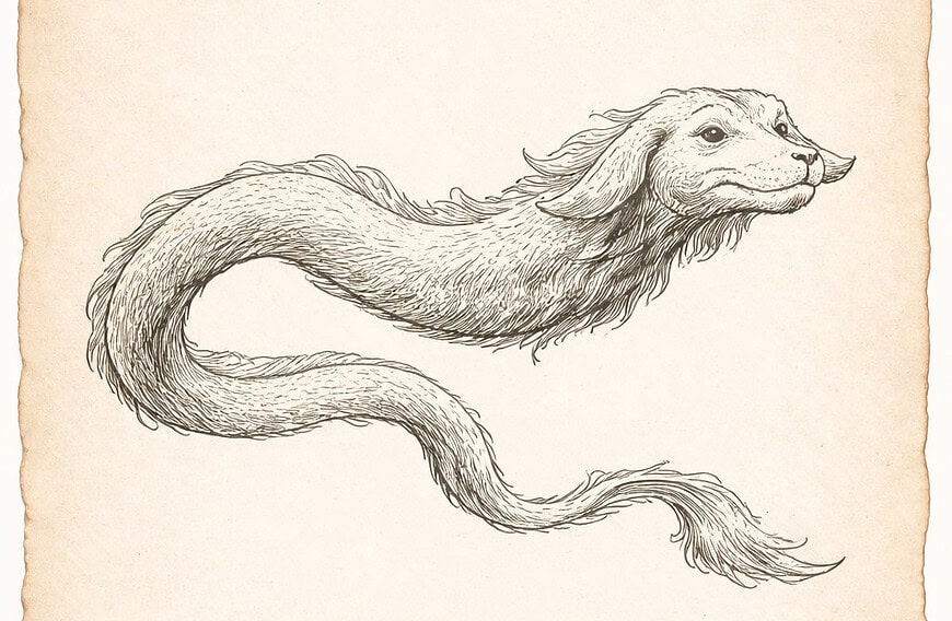 Field Notes Dragon Sketch